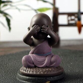 Yixing Paarse Klei Multicolor Thee Huisdier Huishouden Bloempot Decoratie Handgemaakte Ruwe Erts Zisha Ambachten Theewaar Accessoires