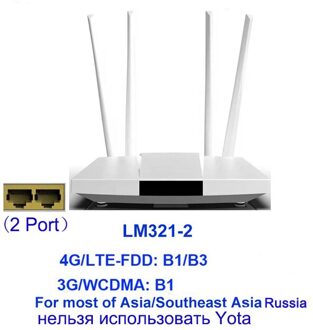 Yizloao 4G Wifi Router Plus Cpe Wifi Access Point 4G 3G Met Wlan Antennes Breedband Mobiele Hotspots rj45 Naar Wifi Range Extender LM321-2