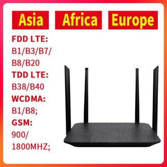 Yizloao Lte 3G 4G Wifi Routers Lan-Poort Cpe Ondersteuning-Sim-Kaart Antennes 300Mbps unlocked Draagbare Fdd Draadloze Router Hotspot Europe Version