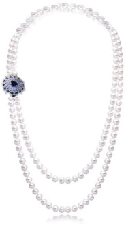 YKNRBPH Women's Four Seasons Long Pearl Necklace Party /Wedding High Grade Sweater Chain