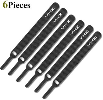 Ykz 20Pcs Herbruikbare Nylon Band Klittenband Kabel Cord Ties Tidy Organizer Duurzaam Voor Usb Lijn Datakabel earphione Draad 6stk