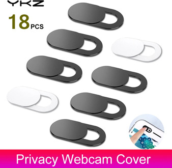 YKZ Mobile Phone Privacy Sticker WebCam Cover Shutter Magnet Slider Plastic For iPhone Web Laptop PC iPad Tablet Camera Cover