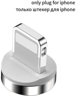 Ykz Usb Type C Naar Type C Micro Usb 8Pin Ligthing Magnetische Adapter Opladen Data Converter Voor Iphone Samsung Xiaomi microusb Otg Lightning