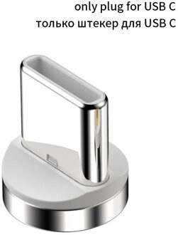 Ykz Usb Type C Naar Type C Micro Usb 8Pin Ligthing Magnetische Adapter Opladen Data Converter Voor Iphone Samsung Xiaomi microusb Otg type-c