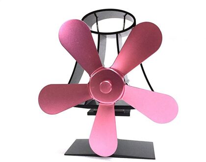 YL-103 Tafellamp Thermodynamische Haard Fan Thermische Power Haard Fan Eco Vriendelijke Vijf-Blad Fan Beige