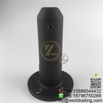 Yl Factory Prijs Roestvrij Zwarte Ronde Glas Zwembad Hek Spigot SS316