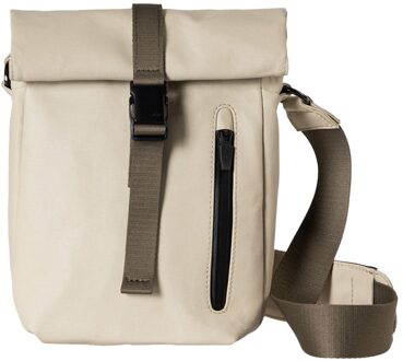 Yodo RE Shoulderbag Rolltop dust Beige - H 20 x B 18 x D 7