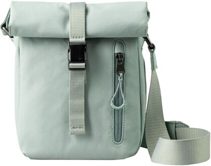 Yodo Schoudertas sage green damestas Groen - H 20 x B 18 x D 7 cm