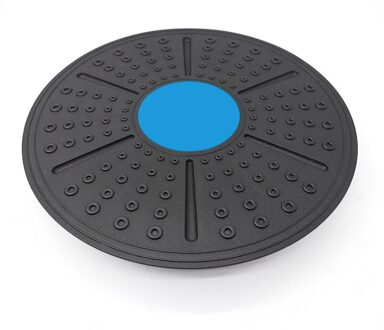 Yoga Balance Board 360 Graden Rotatie Massage Disc Ronde Platen Board Gym Taille Draaien Exerciser Fitness Accessoire blauw