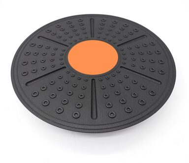 Yoga Balance Board 360 Graden Rotatie Massage Disc Ronde Platen Board Gym Taille Draaien Exerciser Fitness Accessoire oranje
