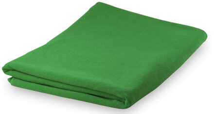 Yoga/fitness handdoek extra absorberend 150 x 75 cm groen