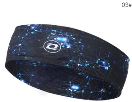 Yoga Fitness Hoofdband Zweet-Dragen Anti-transpirant Dagelijks Sport Mode Haarband Antislip Huidvriendelijke Professionele Zweetband 02