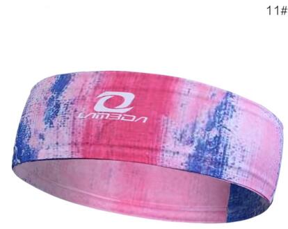 Yoga Fitness Hoofdband Zweet-Dragen Anti-transpirant Dagelijks Sport Mode Haarband Antislip Huidvriendelijke Professionele Zweetband 05