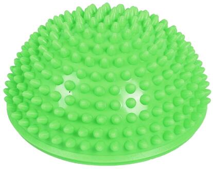 Yoga Half Ball Trainer Balanceren Bal Opblaasbare Halve Bol Yoga Ballen Massage Oefeningen Gym Pilates Fitness Fit Bal Rubber groen