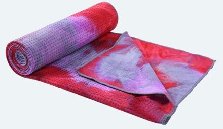 Yoga Handdoek Fitness Mat Lichaam Lijn Aerobics Elasticiteit 183*63 Cm Beginner Non-Slip Mat Yoga Mat Outdoor Blauw