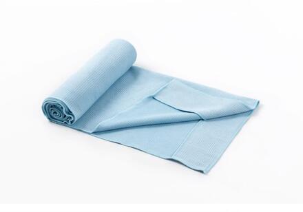 Yoga Handdoek Milieubescherming Sport Mat Siliconen Yoga Handdoek Vouwen Fitness Deken Antislip Yoga Handdoek Blauw