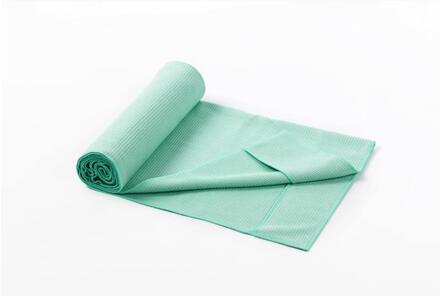 Yoga Handdoek Milieubescherming Sport Mat Siliconen Yoga Handdoek Vouwen Fitness Deken Antislip Yoga Handdoek groen