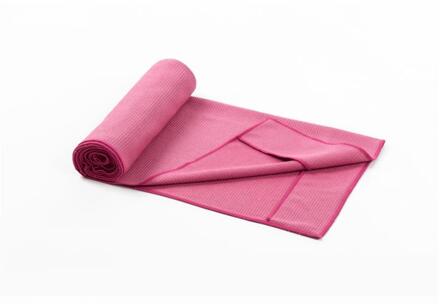 Yoga Handdoek Milieubescherming Sport Mat Siliconen Yoga Handdoek Vouwen Fitness Deken Antislip Yoga Handdoek Roze