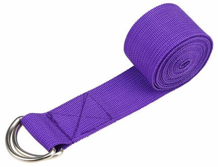 Yoga Hoge Dichtheid Lint 250Cm Yoga Stretch Strap D-Ring Belt Stretching Band Taille Been Weerstand Fitness Bands 31