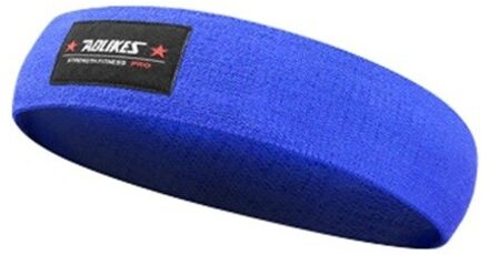 Yoga Latex Stretching Dij Antislip Bands Hip Booty Oefening Bands Brede Workout Bands Anti Slip Dikke Stof Doek band diep-blauw