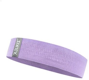 Yoga Latex Stretching Dij Antislip Bands Hip Booty Oefening Bands Brede Workout Bands Anti Slip Dikke Stof Doek band paars