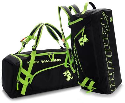 Yoga Mat Tas Fitness Gym Tassen Sport Nylon Training Schouder Sac De Sport For a Vrouwen Mannen Reizen Duffel Gymtas sport groen