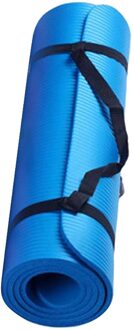 Yoga Matten Kleine 15 Mm Dik En Duurzaam Yoga Mat Antislip Tapijt Mat Voor Beginner Milieu Fitness Gymnastiek Matten workout3 blauw
