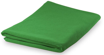 Yoga of fitness microvezel handdoek - groen - 150 x 75 cm - ultra absorberend - super zacht