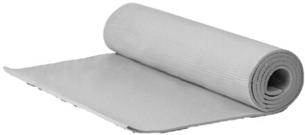 Yogamat/fitness mat grijs 180 x 51 x 1 cm