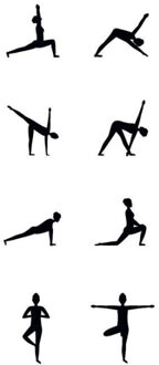 Yogi eva yoga mat Zwart - One size