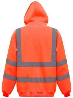 Yoko Heren-hoog-vis hoodie - maat XXXL Oranje