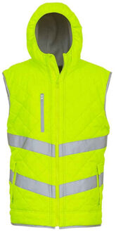 Yoko Heren kensington gilet met capuchon Geel - XXL / XXXL