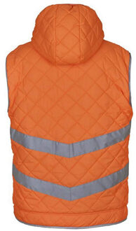 Yoko Heren kensington gilet met capuchon Oranje
