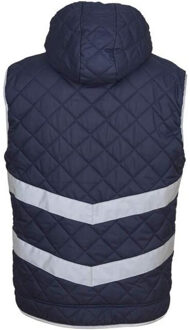 Yoko Kensington hi-vis capuchonvest voor volwassenen - maat M Blauw