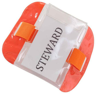 Yoko Reflecterende id armband Oranje - One size