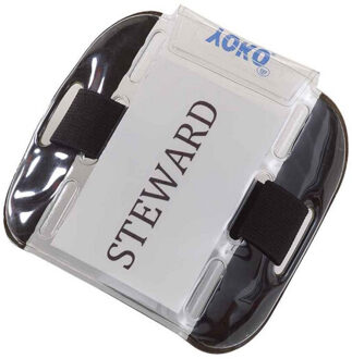 Yoko Reflecterende id armband Zwart - One size