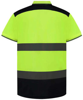 Yoko Tweekleurig poloshirt voor volwassenen Groen - S