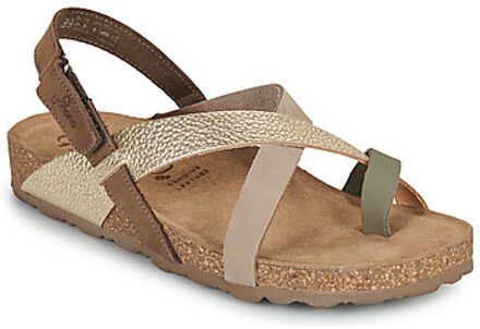 Yokono Platte sandalen YOKONO JERBA" Bruin - 37,38,40