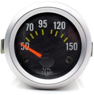 YOMI 52mm Psi Turbo Boost Gauge Meter Met Sensor Machines Psi Carbon Fiber Gezicht Turbo Boost Meter olie- Temp Gauge