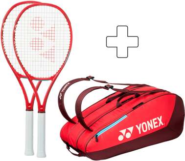 Yonex 2x VCORE 98 (2026) Plus rackettas rood - 3