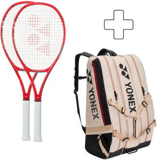 Yonex 2x VCORE 98 (2026) Plus rackettas rood - 3