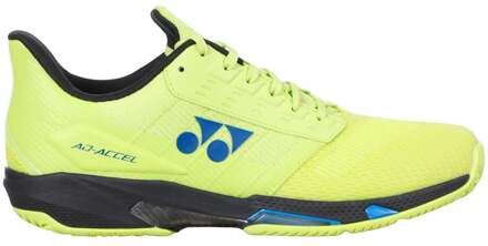 Yonex Ad Accel Ac Allcourt schoen Heren-neongroen, zwart - 40