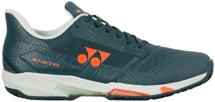 Yonex AD Accel CL Tennisschoenen Heren-petrolblauw, mint - 40.5