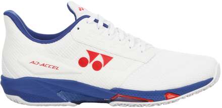 Yonex AD-Accel Wide CLY Tennisschoenen Heren-wit, mauve - 45.5