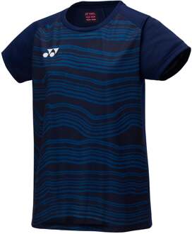 Yonex Crew Neck T-shirt Dames-Donkerblauw - XS,S,M,L,XL