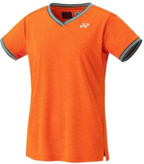 Yonex Crew Neck T-shirt Dames oranje - XS,S,M,L,XL