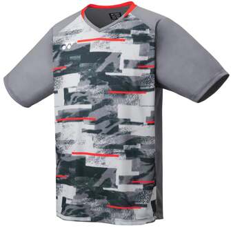 Yonex Crew Neck T-shirt Heren-Grijs - XL