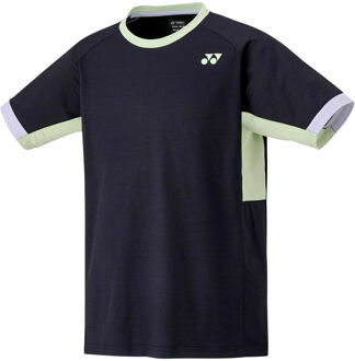 Yonex Crew Neck T-shirt Heren zwart - S,XL