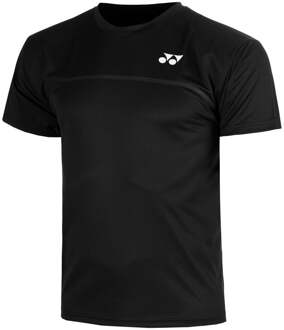 Yonex CREW NECK T-shirt Heren-zwart - S