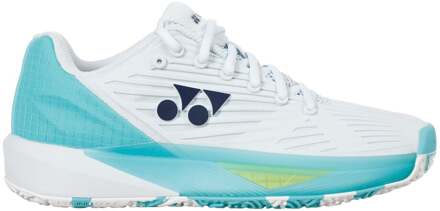 Yonex Eclipsion 5  Ac   Allcourt schoen Dames-wit, turkoois - 37,37.5,38,39,39.5,40,40.5,41,42